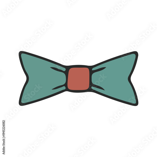 Doodle Bow Tie Icon