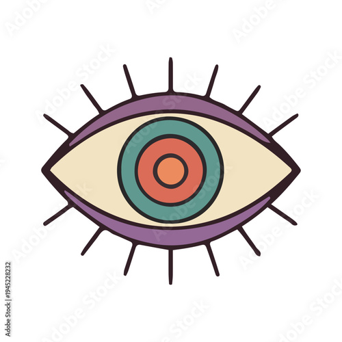 Mystical Eye Illustration
