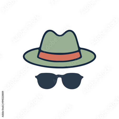 Spy Icon Illustration