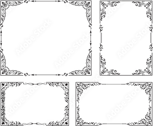 アンティーク　ビンテージ　フレーム飾り枠