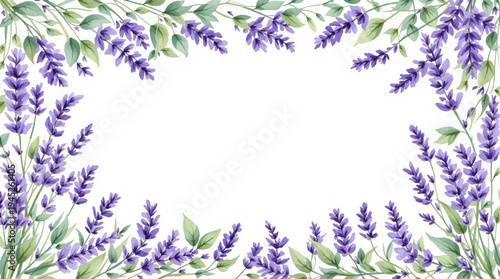 A peaceful pattern of wildflowers bringing calm and visual harmony