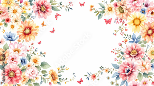 A delicate floral tapestry full of softness and understated beauty