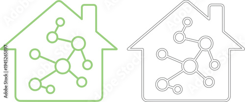 Smart home devices networked connection connected