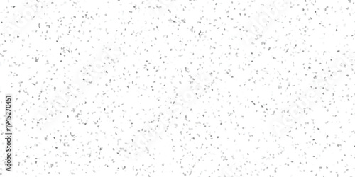 Abstract speckled texture background with numerous tiny grey and white mosaic fragments creating a subtle granular effect on a white canvas