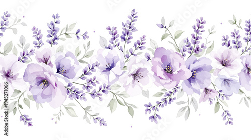 Light floral illustration highlighting a tranquil white page for meaningful words