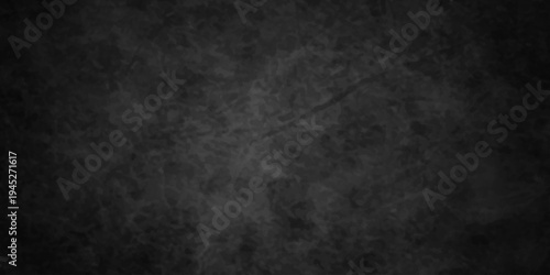 Dark black slate texture in natural pattern with high resolution for background wall. Black abstract grunge background. Dark rock texture black stone. Background of blank natural aged blackboard wall.
