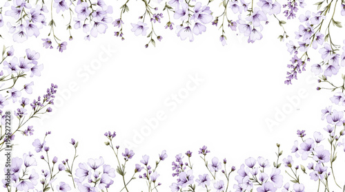 Tender garden petals forming a delicate frame for romantic stationery and love letters