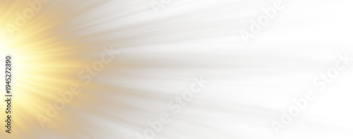 Yellow sun light glow flare bright radiant beam yellow png illustration shining sky energy sparkle abstract background vector design element.