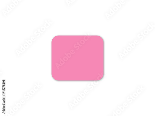 Free Download A pink square with rounded corners - GFXLoad