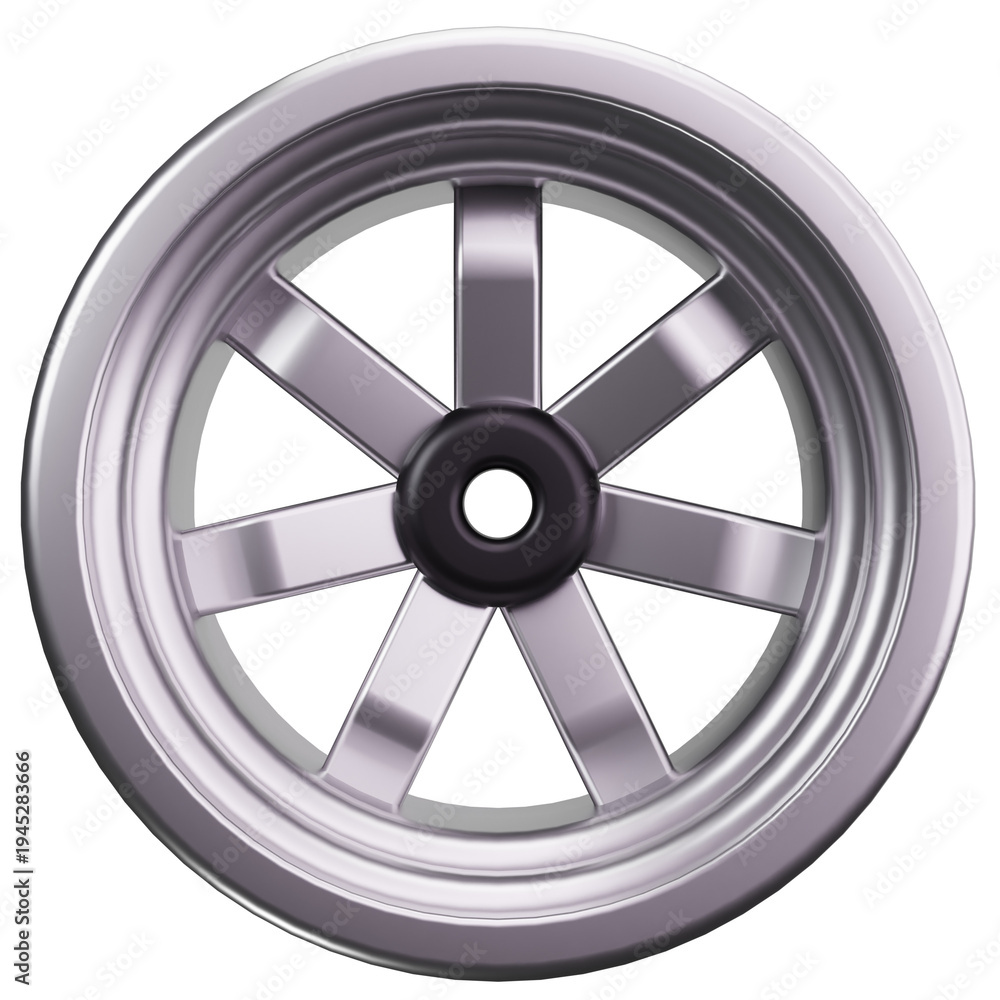 Obraz premium Alloy Car Wheel Rim