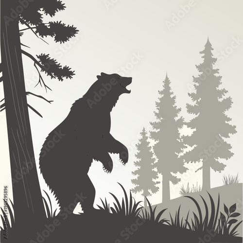 Tropical Beach Social Media Background Vector Template