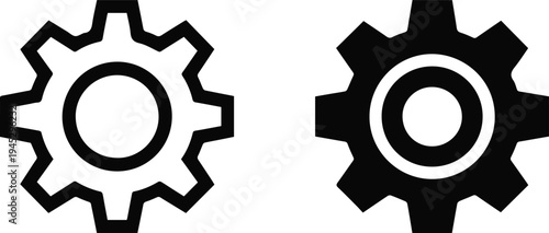 Gear pair for machinery components and transmission