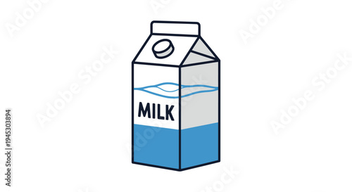 Skim Milk Line art vector set minimal smooth abstract color