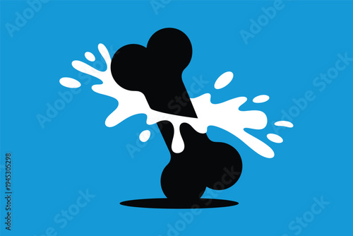 Bone Health Splash, strong bones concept