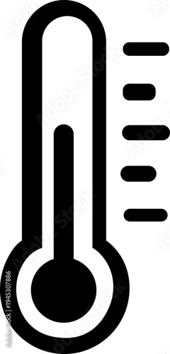 Weather Sign. Temperature icon set. Temperature Scale Symbol. Warm cold Symbol - stock vector. isolated on transparent background