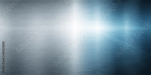 Brushed Metal Silver Plate Texture Background