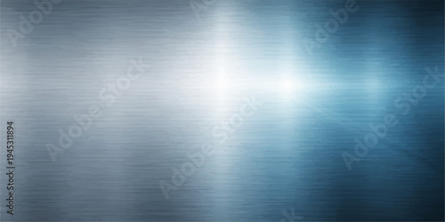 High-resolution brushed metal texture background featuring a shiny silver stainless steel plate with a grey metallic aluminium surface pattern and light reflection wallpaper