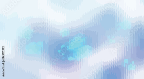 Abstract blue and white background with glowing cyan spots and soft gradient texture