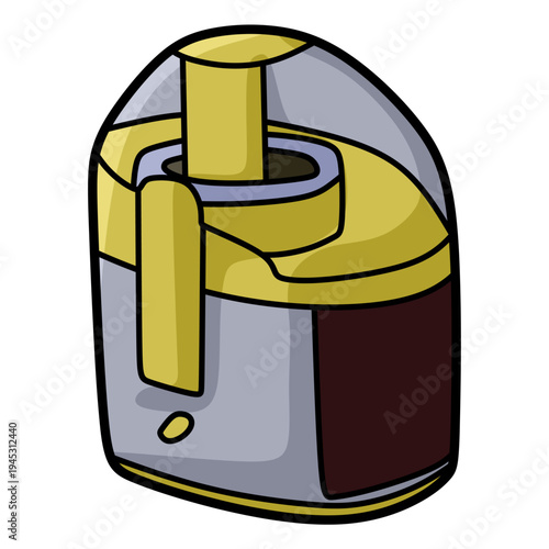simple fruit juicer vector kitchen appliance