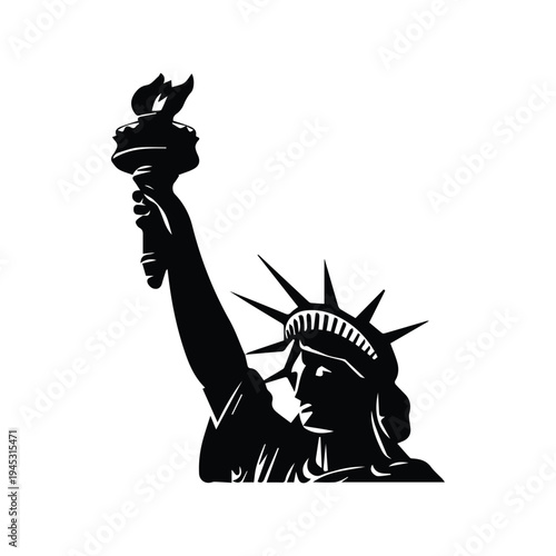 Military Honor Guard Soldier Standing Proudly Holding Flag in Silhouette, Symbolizing Patriotism and Duty