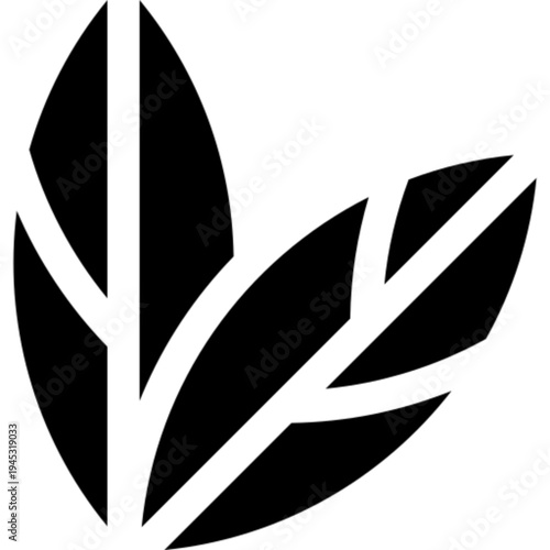 Coca Leaves Plant Traditional Medicine Icon