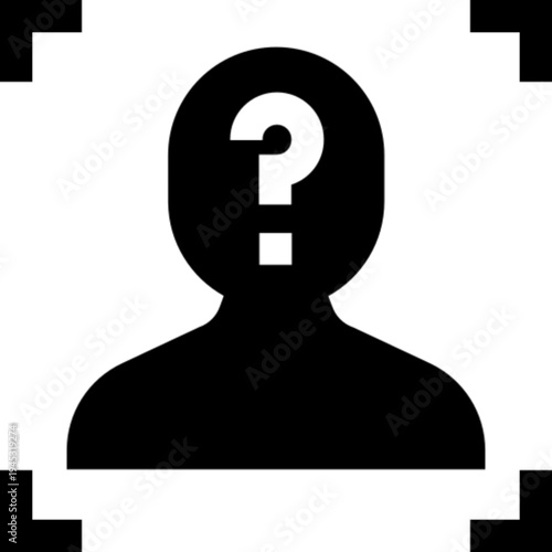 Anonymous Hidden Identity Privacy Person Icon