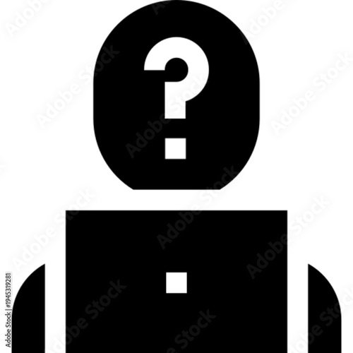 Anonymous Hidden Identity Privacy Person Icon