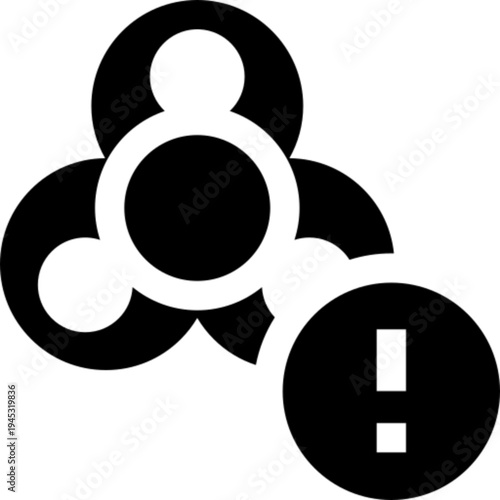 Biohazard Hazard Warning Icon