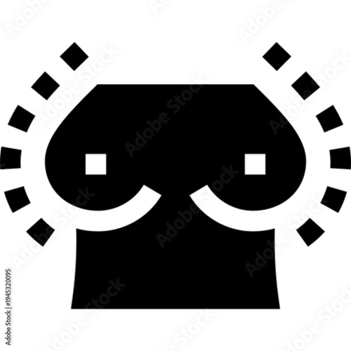 Breast Female Anatomy Icon