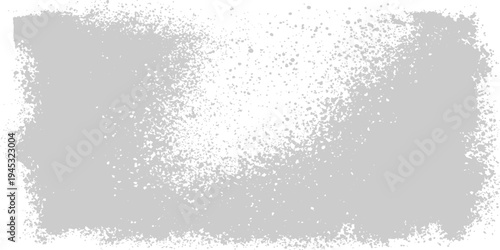 Distressed backdrop texture, radiating subtle shades and speckled details.