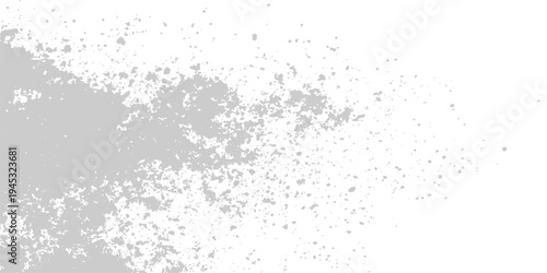 Abstract splatters of pale gray create a visually intriguing composition, resembling a cloud of fine dust particles, perfect for textures or artistic backgrounds.