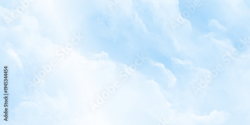 Clean Minimal Sky in Sky Blue Tone with Soft Gradient