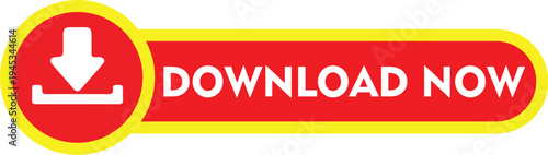 Download Button Icon Set – Play, Start, Submit, Upload, Login, Donate, Vote, Subscribe UI Buttons