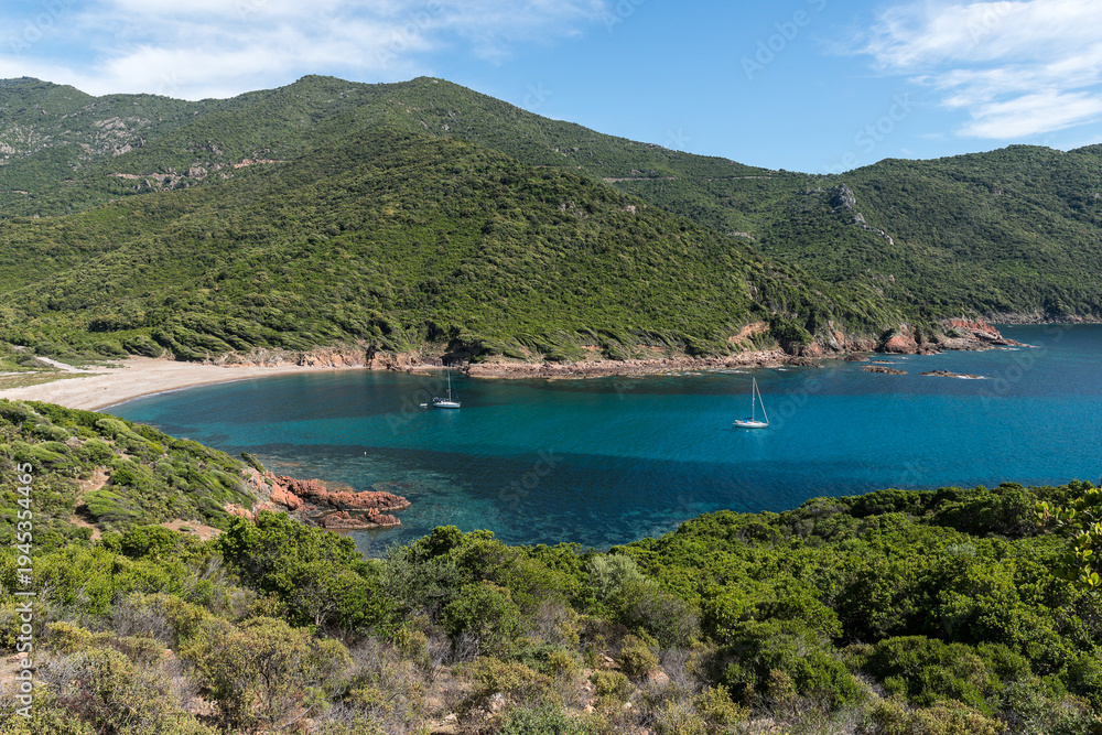 Obraz premium CORSE - Golfe de Girolata