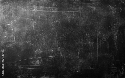 Dark Blackboard of Chalkboard Texture Background. Blackboard or chalkboard 