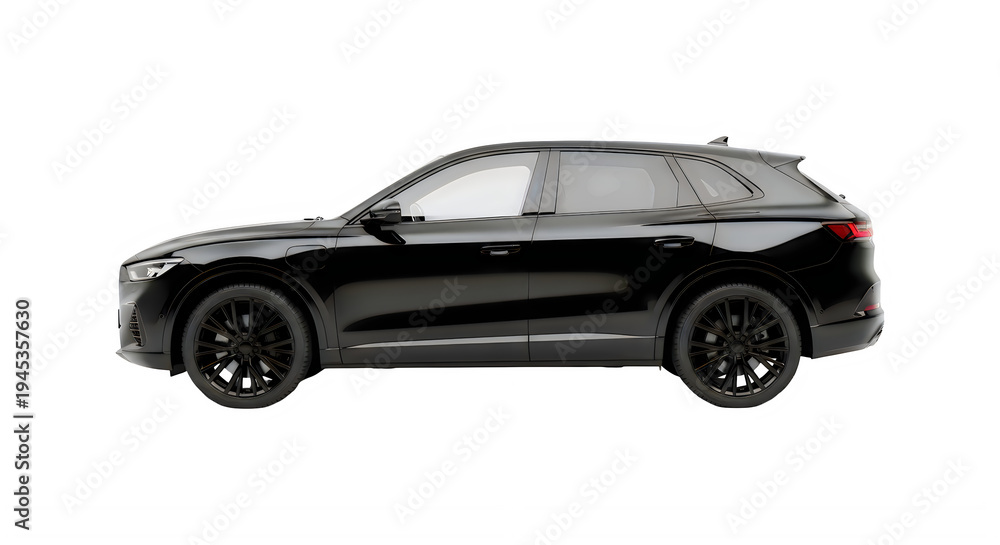 Obraz premium A black suv with a sleek design