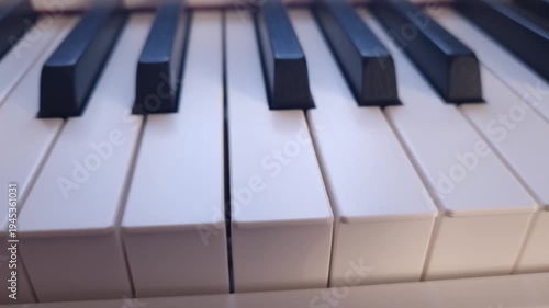 piano keys close up black and white keyboard musical instrument background