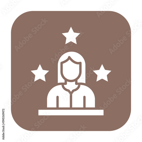 Role Model Vector Icon