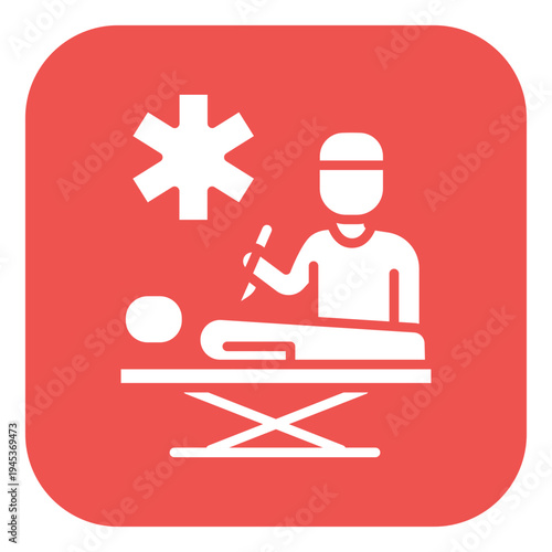Emergency Surgery Vector Icon