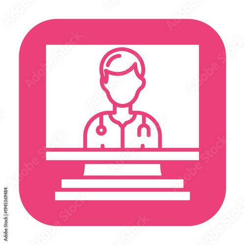 Telemedicine Vector Icon