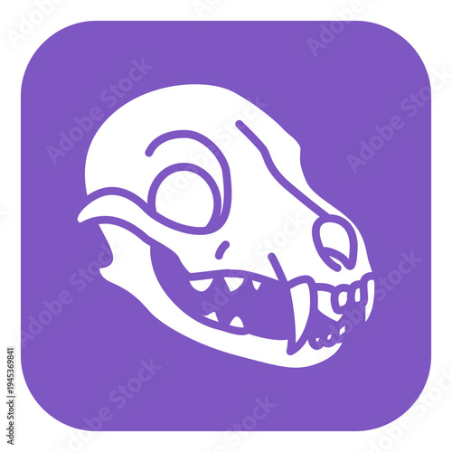 Animal Skull Vector Icon