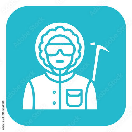 Arctic Explorer Vector Icon