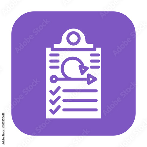 Sprint Backlog Vector Icon