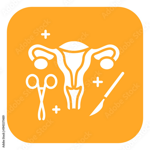 Gynecologic Surgery Vector Icon