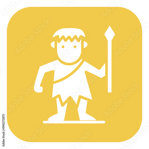 Caveman Vector Icon