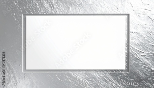 銀のフレームイラスト、素材