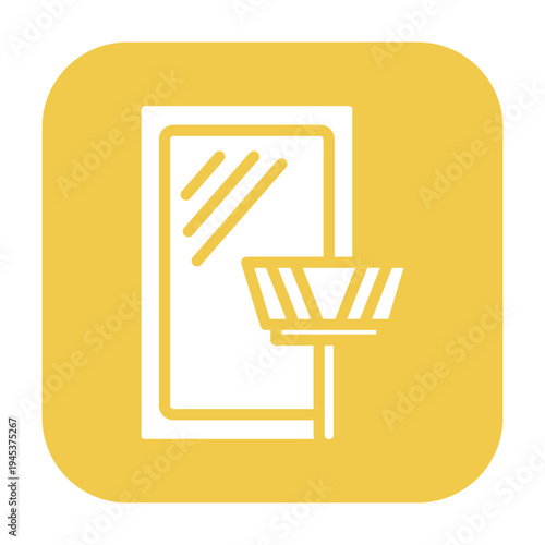 Mirror Cleaner Vector Icon