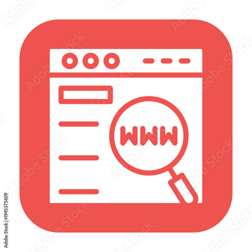 Keyword Research Vector Icon