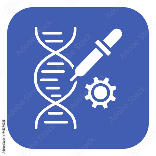 Genetic Engineering Vector Icon