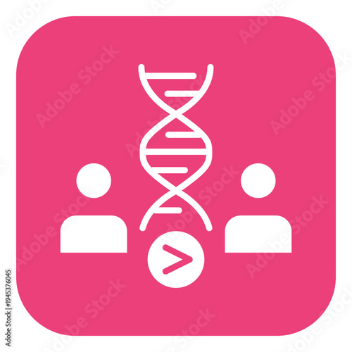 Genetic Comparation Vector Icon